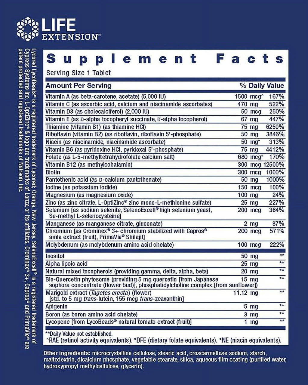 60 Tablets Multivitamin U662738