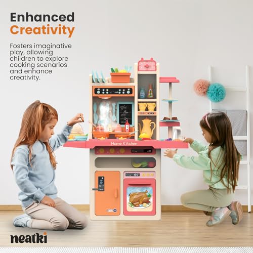 65-Piece Toy Kitchen Playset (Blue) S3863