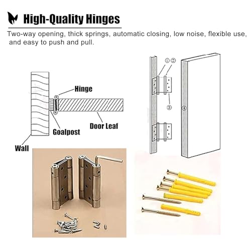 Wooden Swinging Door, W140xH90cm F367