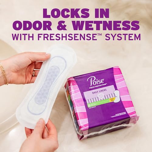264 Count Long Length Incontinence Panty Liners B385458