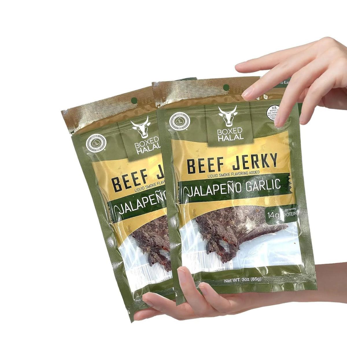 3 Pack 3 Oz. Grass-Fed Beef Jerky Strips J68176