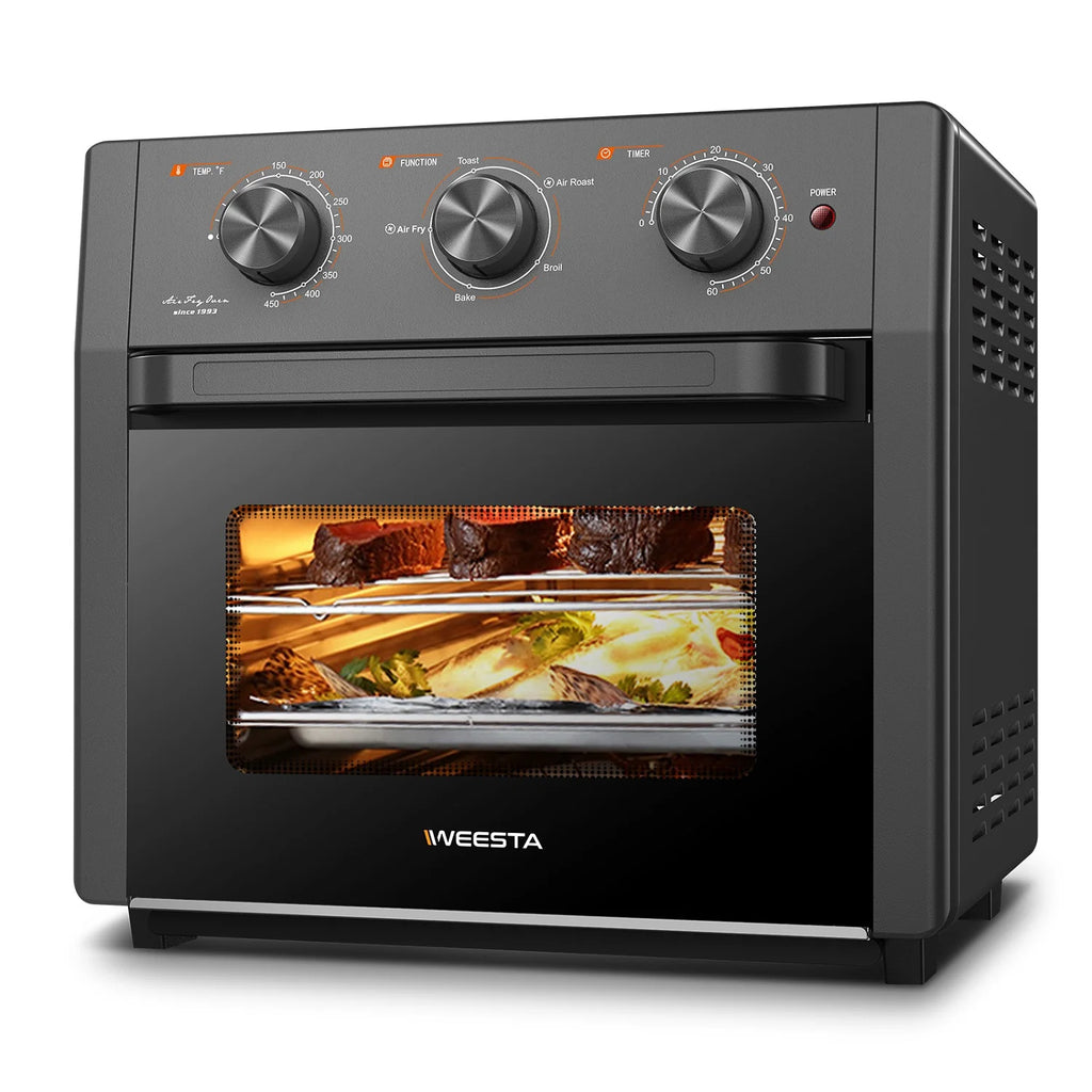 1300W 20Qt Air Fryer Toaster Oven Combo with Non Stick Basket Z896