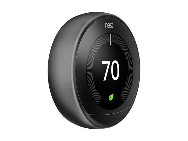 Black Learning Thermostat N520267