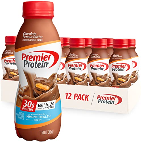 Chocolate Protein Shake, 30g Protein, 11.5 fl oz (Pack of 12) V6284