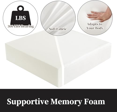 Memory Foam Lumbar Support Pillow with Seat Cushion A716