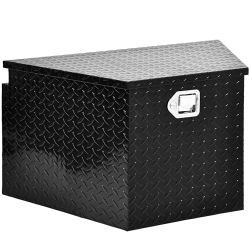 33 Inch Heavy Duty Aluminum Trailer Tool Box with Lock and Keys H783