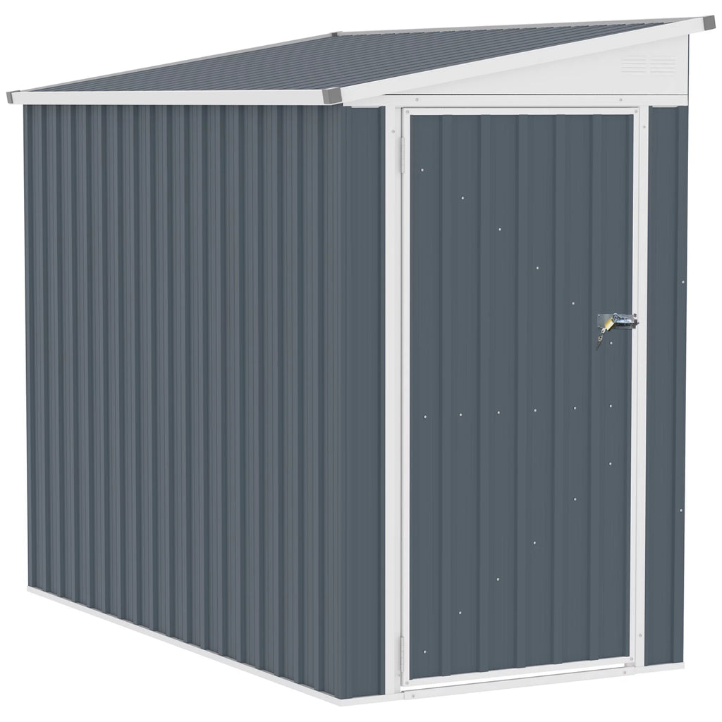 Metal Outdoor Storage Shed with Lockable Door P34256