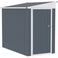 Metal Outdoor Storage Shed with Lockable Door P34256