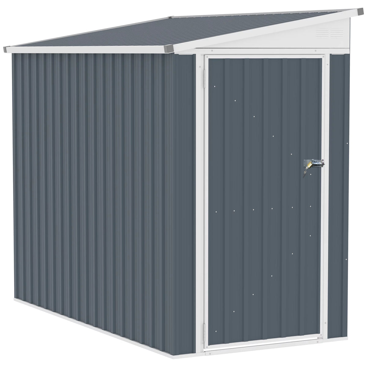 Metal Outdoor Storage Shed with Lockable Door P34256