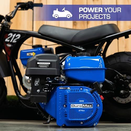 Blue 500cc Gas Powered Engine X93404
