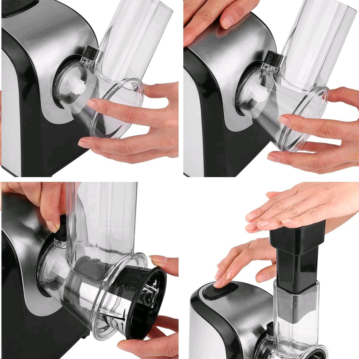 5 in 1 Electric Cheese Grater Vegetable Slicer 150W Y92970