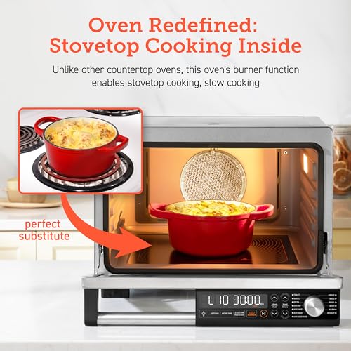 13-in-1 26-Quart Ceramic Air Fryer Toaster Oven Combo V27499