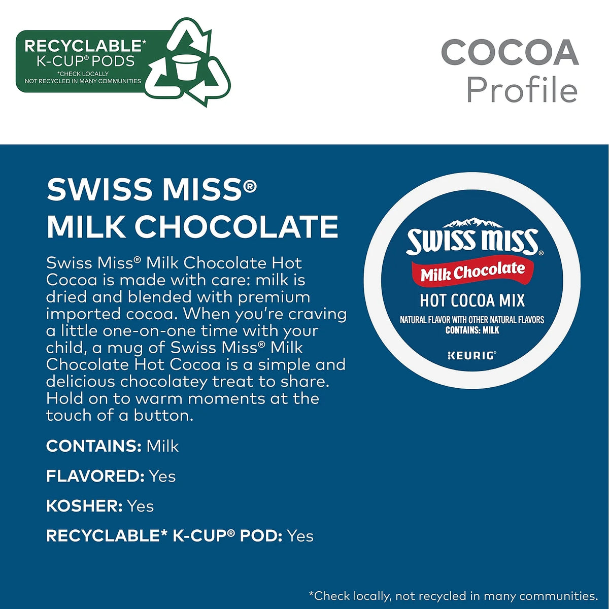 Swiss Miss Milk Chocolate 16-pk. G706933