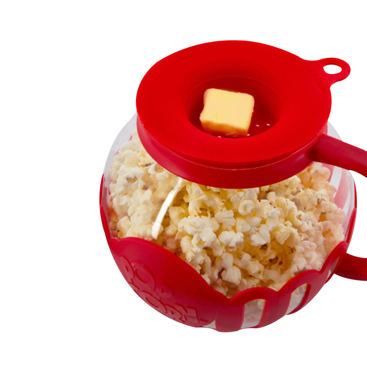 3QT Microwave Popcorn Popper with Glass Lid R30686