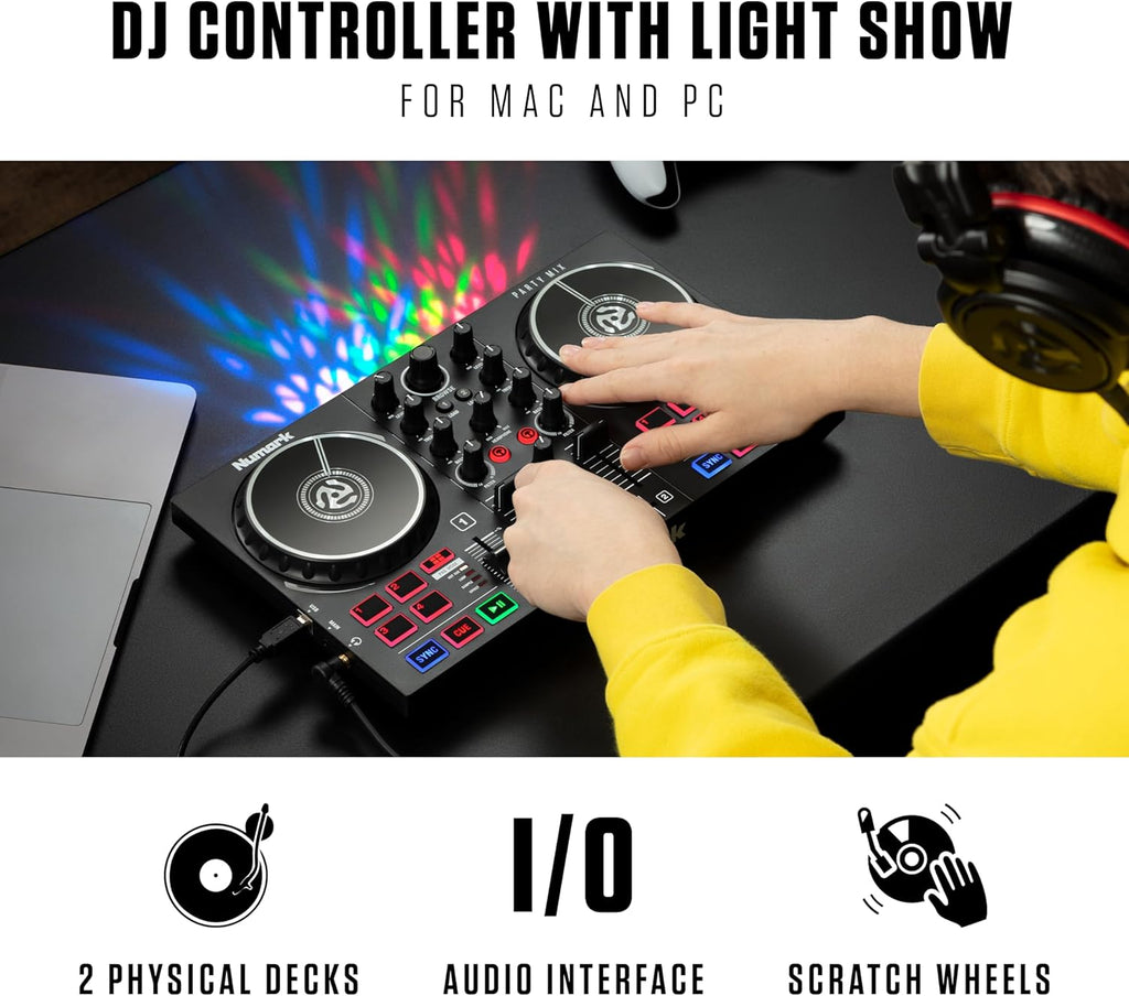 DJ Controller with DJ Speakers L110401
