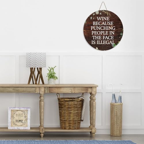 Distressed Wood Wall Sign 12x12 Inch D172