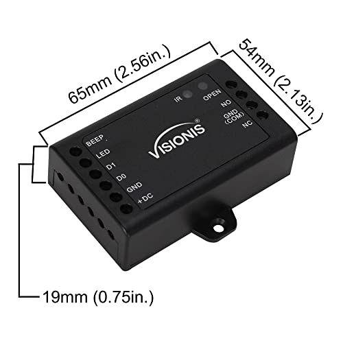 One Door Access Control Swinging Door 600lbs Maglock with Outdoor Keypad Reader Mini Controller EM Card Wireless Receiver PIR Kit M217