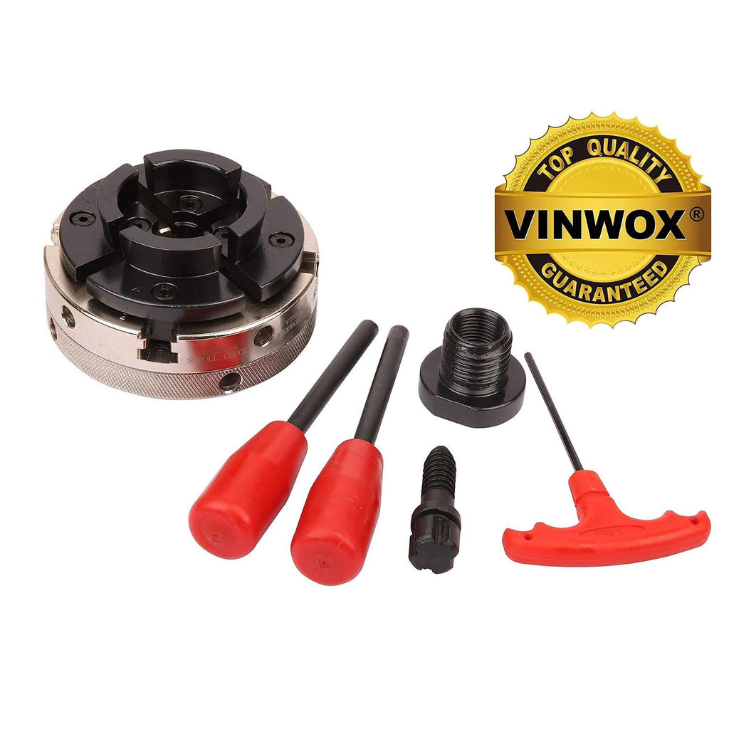 4-Jaw Self-Centering Wood Lathe Chuck T134697