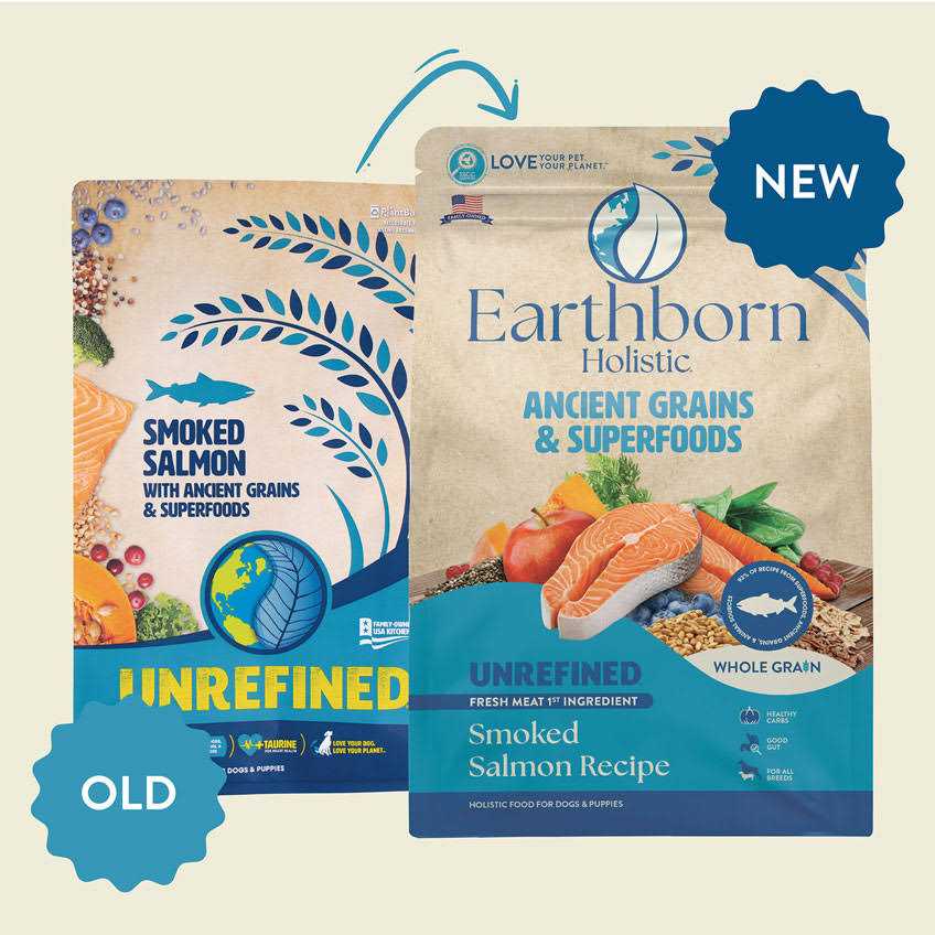 Unrefined Smoked Salmon Dry Dog Food X62284