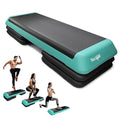 Adjustable Aerobic Exercise Step Platform with 4 Adjustable Risers U6312