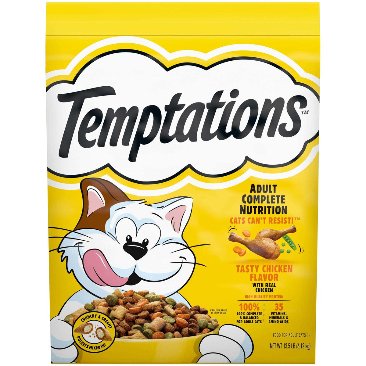 Tasty Chicken Adult Dry Cat Food J605800