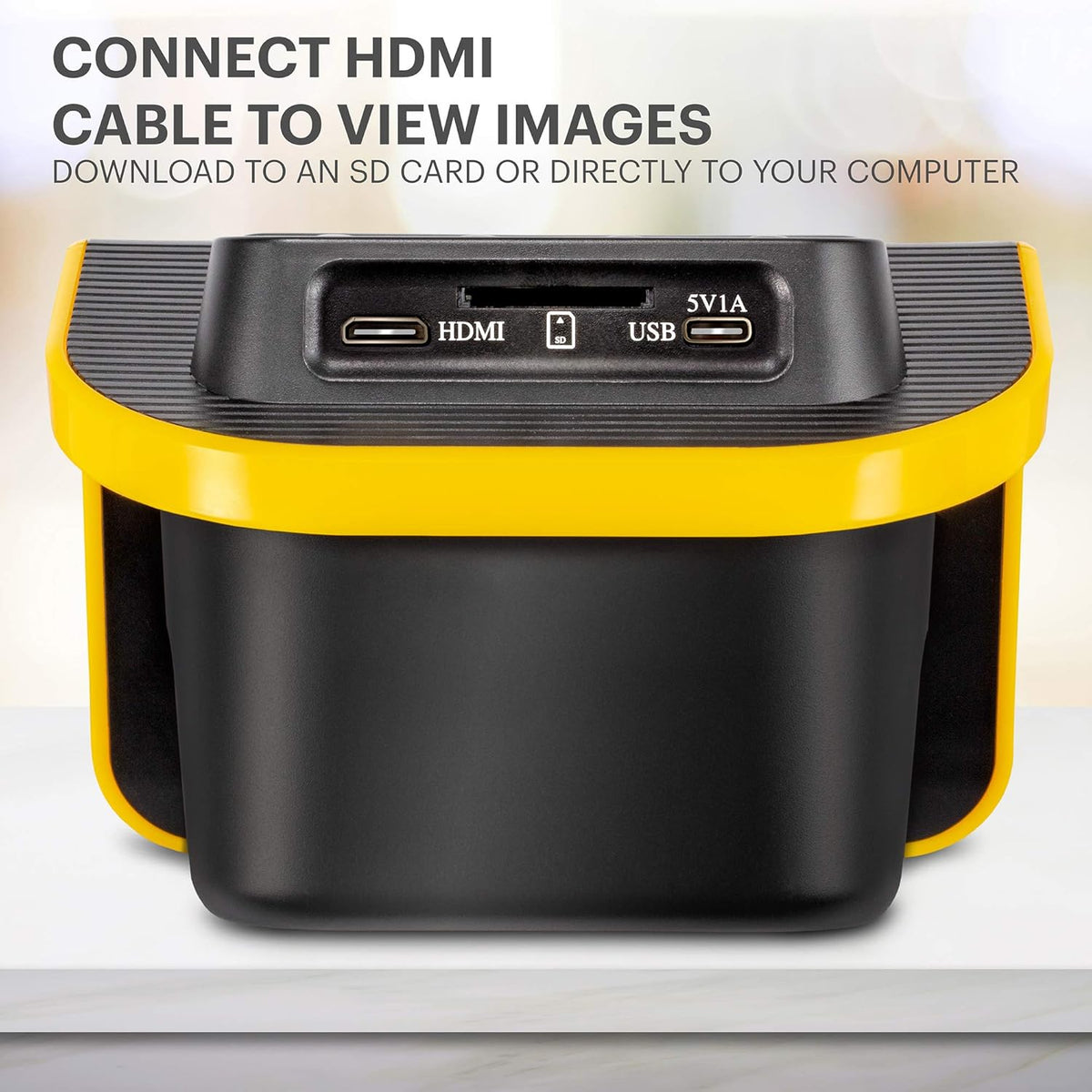 Film and Slide Scanner with 5" LCD Screen, Convert Color & B&W Negatives & Slides 35mm, 126, 110 Film to 22MP JPEG Digital Photos X700