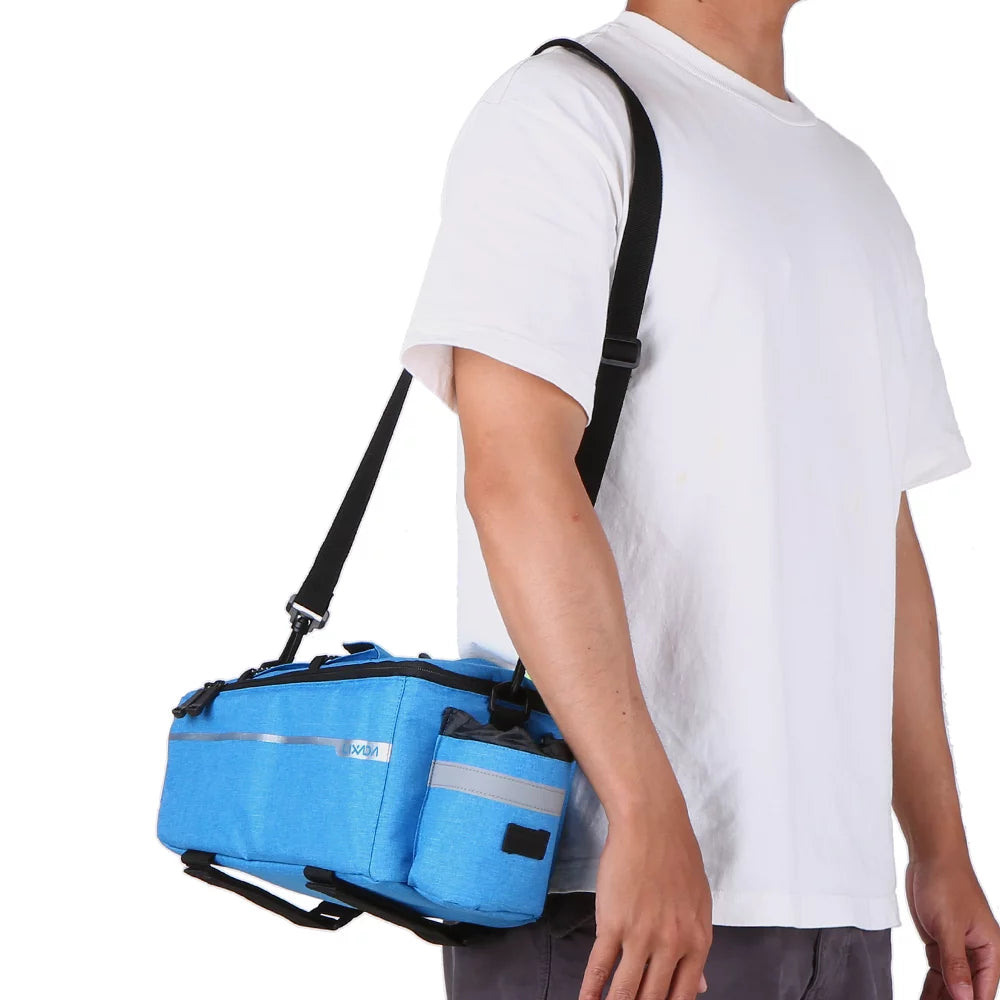 Insulated Bike Pannier Bag with Reflective Shoulder Bag N587996