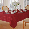 70 Inch Round Beige Polyester Tablecloth A8692
