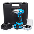 1/2-Inch-Drive Cordless Electric Impact-Wrench Kit with 20-Volt Lithium-Ion Battery and 4 Sockets M90231