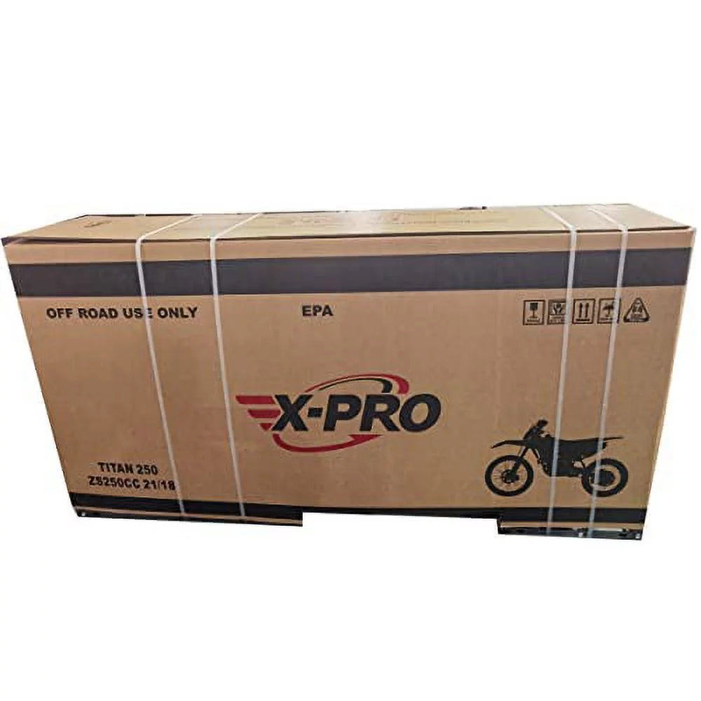 Gas Pit Dirt Bike, 5-Speed Manual Transmission, Electric/Kick Start M7091