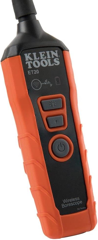 Wi-Fi Borescope Inspection Camera with Rechargeable Lithium-Ion Battery and LED Lights Y542
