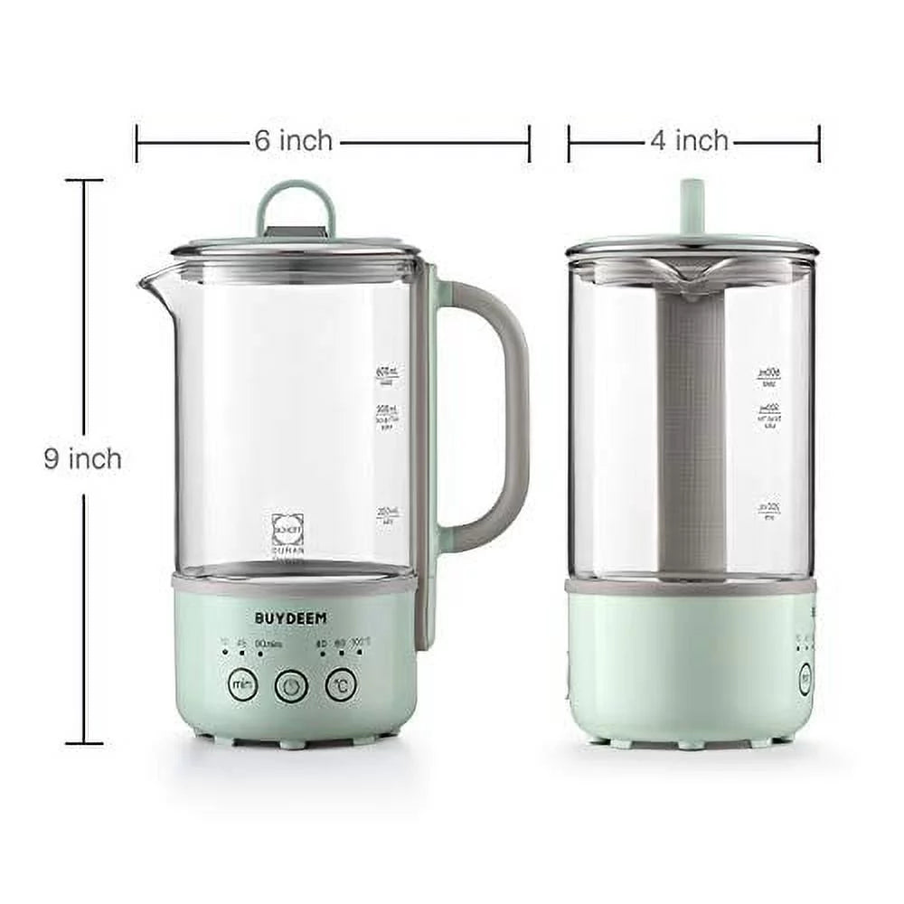 Travel Electric Kettle, 0.6L, Greenish H188619