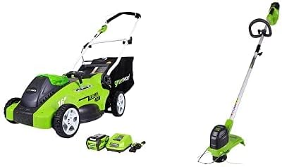 40V 21" Brushless Self-Propelled Lawn Mower with 2 x 4Ah Batteries and Charger Q654755