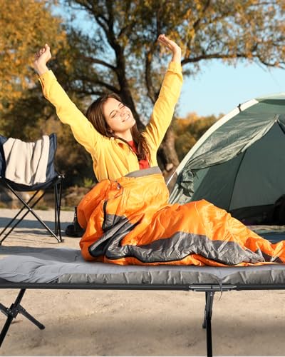 78.3"x28.7"x14.6" Heavy Duty Folding Camping Cot T1063