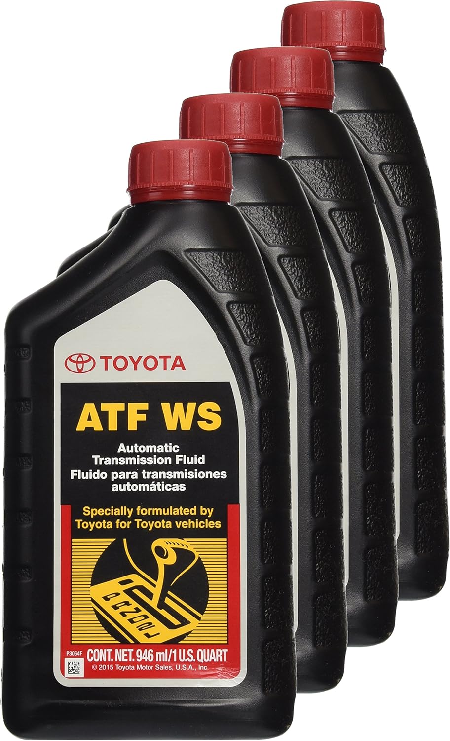Pack of 4 Automatic Transmission Fluid ATF World Standard B856360
