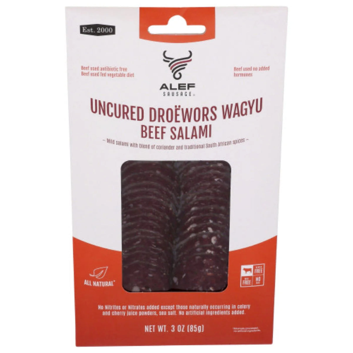 Pack of 10 Wagyu Salami 3 oz E28424