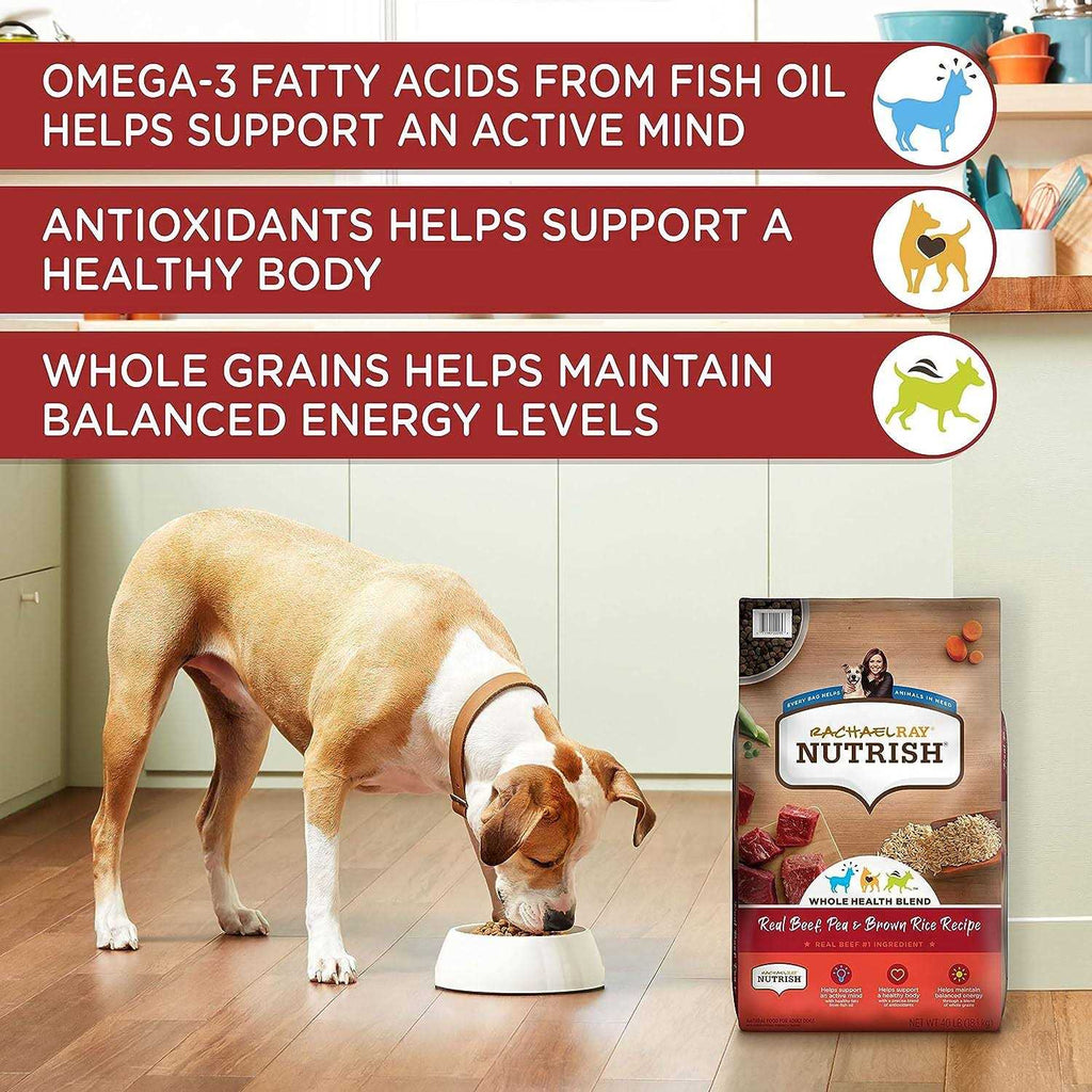 Real Beef Pea & Brown Rice Dry Dog Food L8044