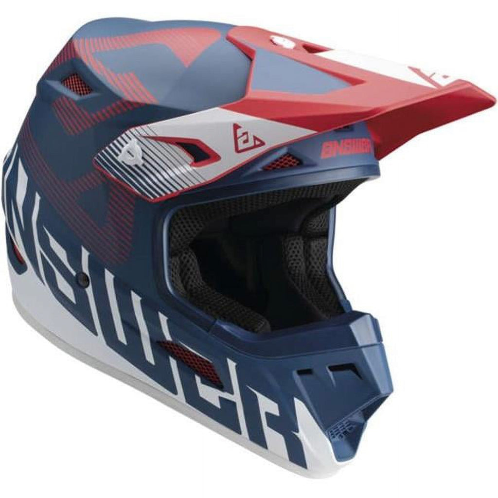 Red/White/Blue XL Offroad Helmet E450