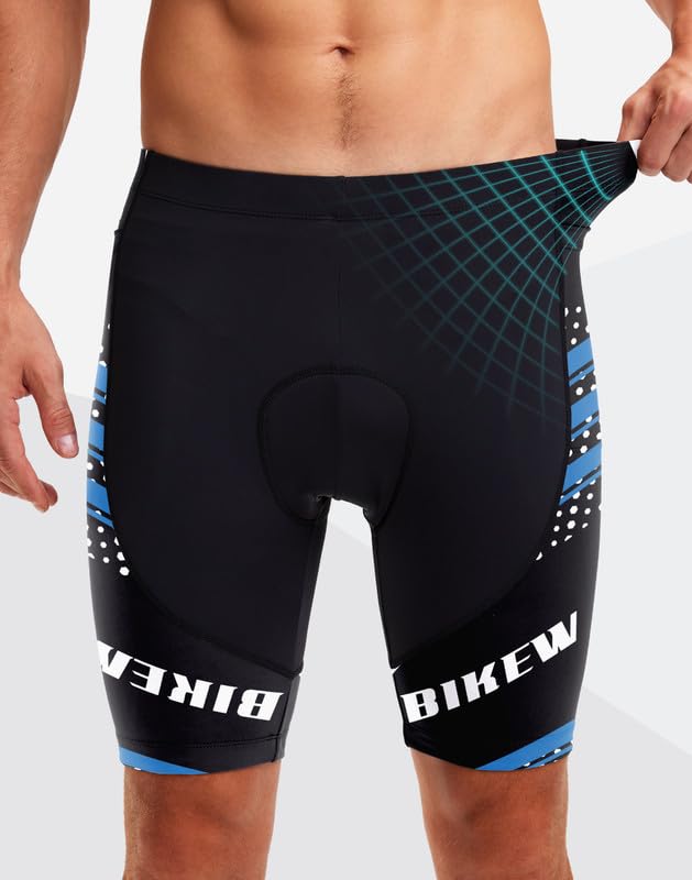 4D Padded Cycling Shorts with Zipper Pockets K934