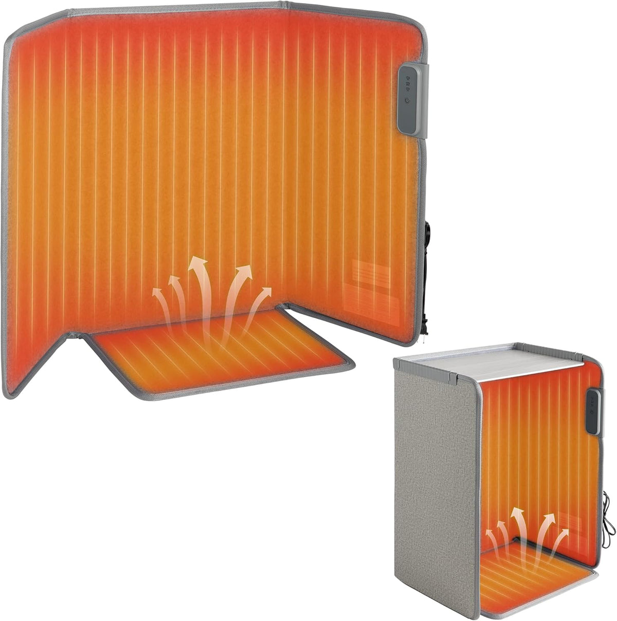 3 in 1 Space Heater with Heated Floor Mat & Side Table V927427