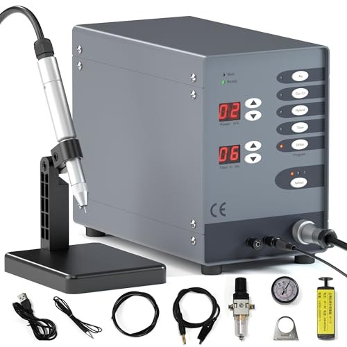 Automatic Jewelry Welder CNC Spot Welder Machine 110V 100W Pulse Argon Arc Permanent Jewelry Welding Kit 50A-600A P39180