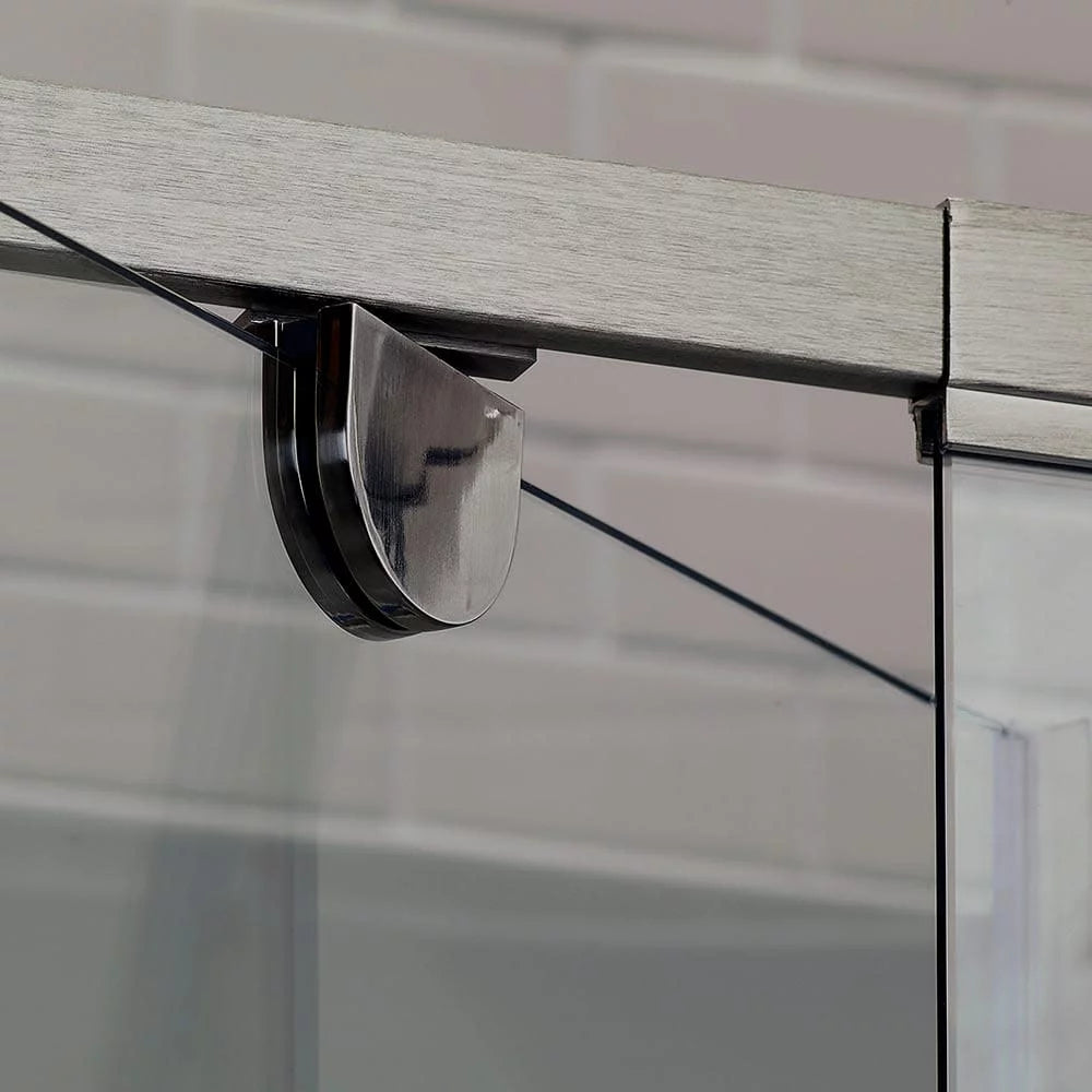 Five Panel Alcove Shower Wall Kit - Slate Q26945