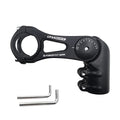 130 Degree Adjustable Bicycle Stem 75mm 90mm 130mm Handlebar Stem Riser for 31.8mm Handlebars J302321