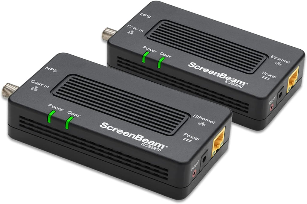 Bonded MoCA 2.5 Network Adapter 2.5 Gbps Ethernet Port 2 Pack X20891