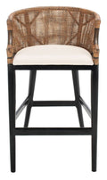 Brown Black Bar Stool W66148