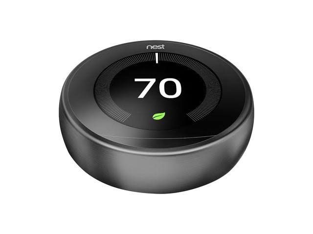 Black Learning Thermostat N520267
