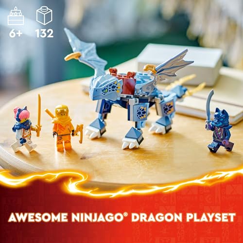 Young Dragon Riyu Playset with 3 Ninja Minifigures F915