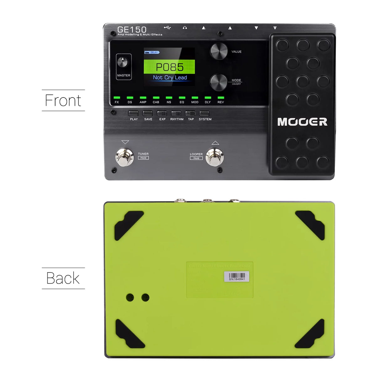 GE150 Amp Modelling & Multi Effects Pedal X881621