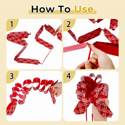 27PCS Christmas Gift Wrap Bows Z22862
