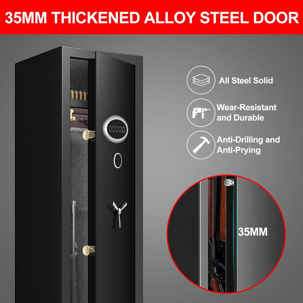 Extra Large Heavy Duty Gun Safe with Removable Gun Rack R3473